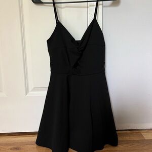 Forever 21 Black A-Line Mini Dress
